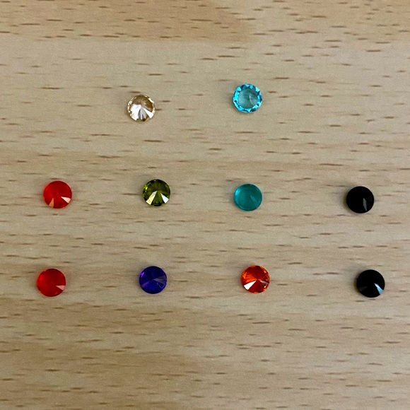 Origami Owl Jewelry - New Origami Owl Round Birthstone Crystals - 10 available - priced at $5 each